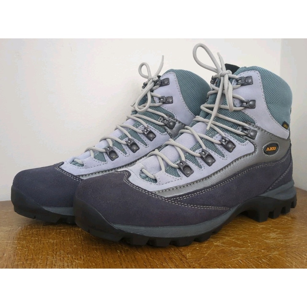 AKU Gore-Tex‎ Hiking Boots Mens US7 Waterproof Gray/Blue 854.1 -NEW WITHOUT BOX